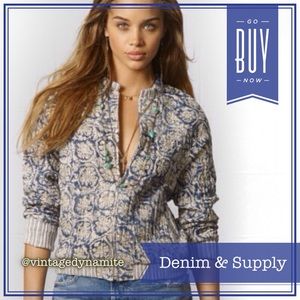 🆕 NWT Ralph Lauren Multicolor Floral Print Bomber