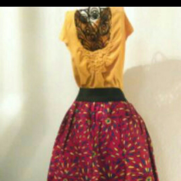 Exquisite Queen African Maxi Skirt