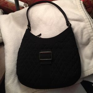 Vera Bradley Black Quilted Purse