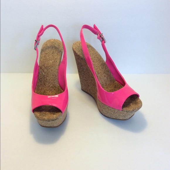 Pink Jessica Simpson Platform Sandals