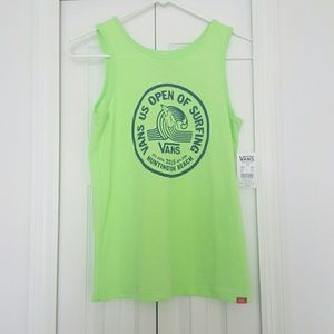|| VANS 2015 LIGHT GREEN TANK TOP ||