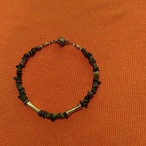 Genuine Jade chips bracelet