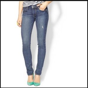 Paige Skinny Jeans Distressed