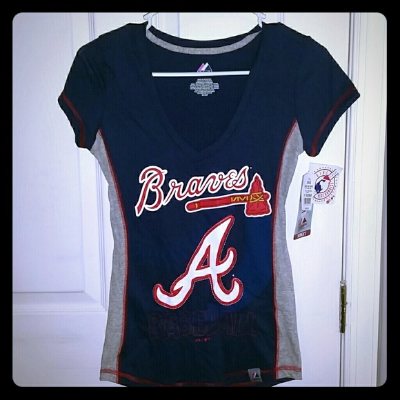 Atlanta Braves women's shirt new, small
