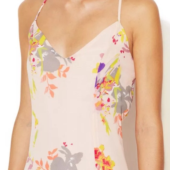 πW118 Walter Baker Blush Floral Maxi Gown - Picture 3 of 3