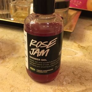 Rose jam shower gel