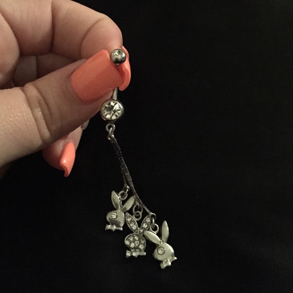 Play boy belly ring