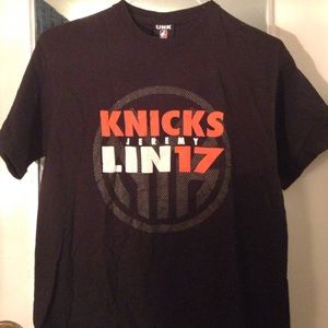 men's Jeremy Lin Knicks linsanity tee