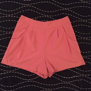 High waist shorts