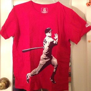 Men's large Dustin Pedroia Mvp tshirt