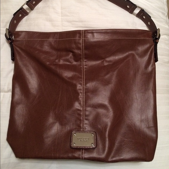Chocolate Brown Nine West Bag - Picture 1 of 4