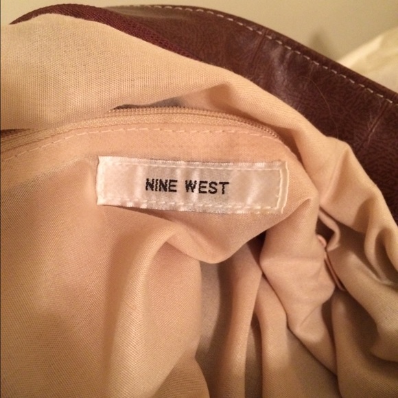 Chocolate Brown Nine West Bag - Picture 3 of 4