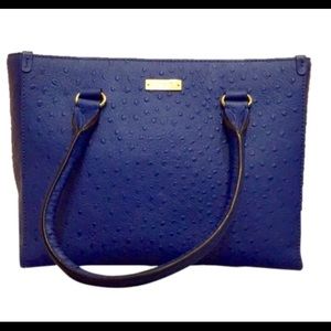 Kate Spade Alexander Avenue Satchel in Cobalt