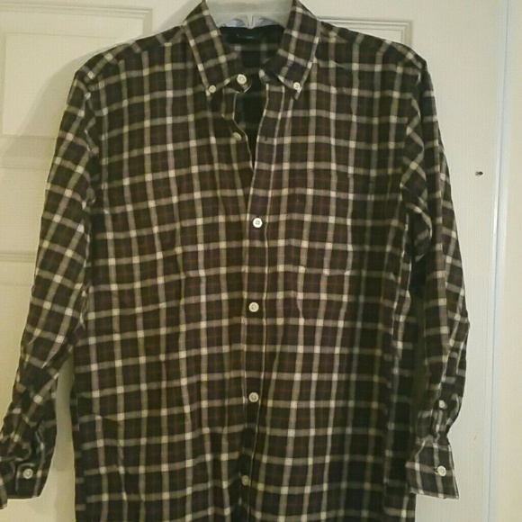 Boys plaid long sleeve