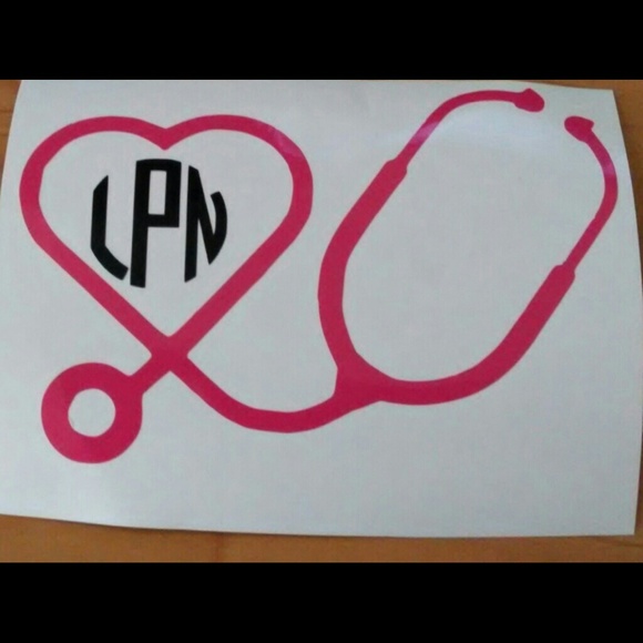nure doctor monogram decal