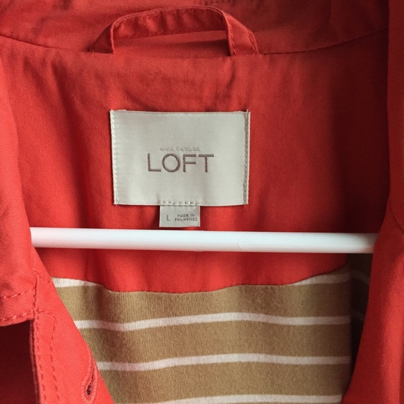 Loft Orange Trench - Picture 2 of 4