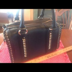 Black and gold Aldo handbag