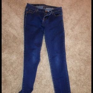 Skinny dark wash jeans