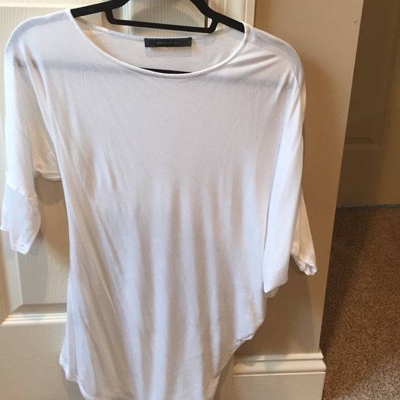 BCBG Maxazria white t-shirt