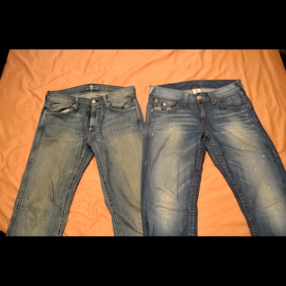 True religion and 7 Jeans for sale Men's Size 31