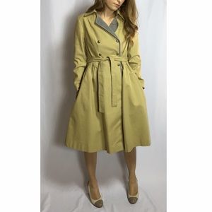 Vintage restyled trench coat.