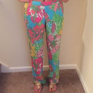 Lilly Pulitzer pants in Big Flirt
