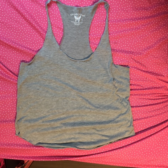 Derek Heart Racerback low scoop tank