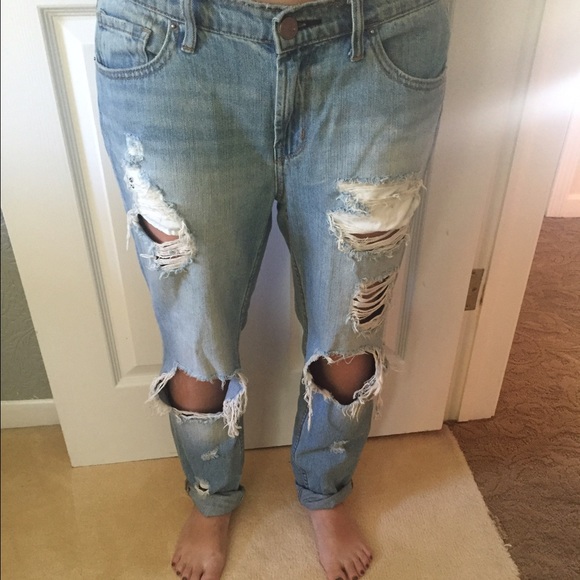 BDG ripped boyfriend jeans