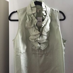 J. Crew sleeveless blouse