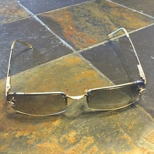 Chanel light blue sunglasses....