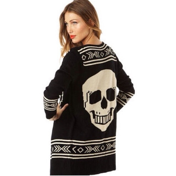 Skull cardigan
