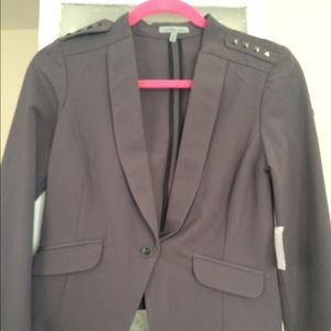 Gray blazer