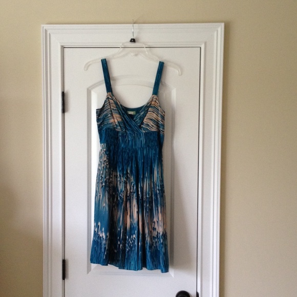 Dresses & Skirts - Silk dress from Anthropologie