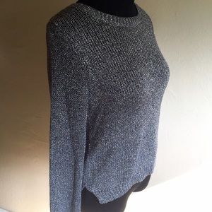 H&M sparkly silver sweater!