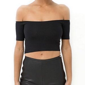 AA Off-Shoulder Crop Top