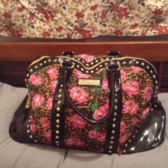 Betsy Johnson travel bag. Authentic.