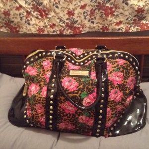 Betsy Johnson travel bag. Authentic.