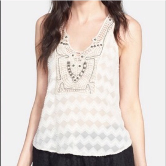 ๐ HP๐ ASTR racer back white top - Picture 2 of 4