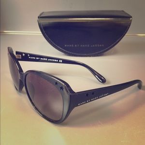 Marc By Marc Jacobs Black Star Sunglasses