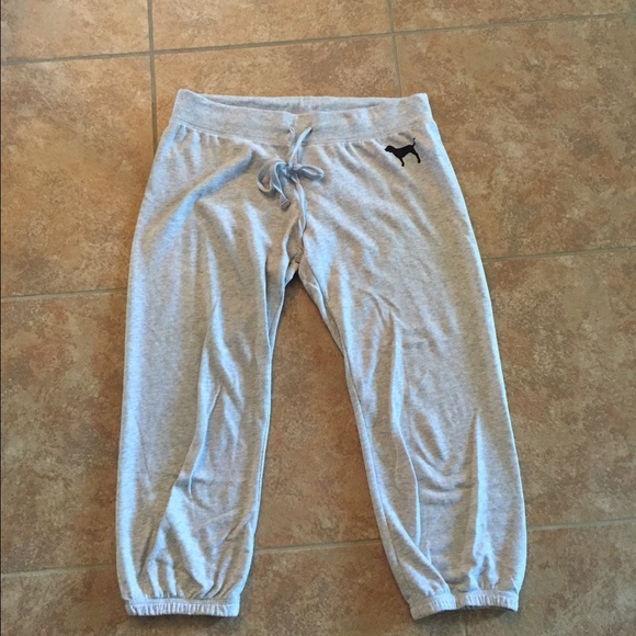 Victoria's Secret PINK crop sweatpants