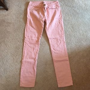 Light pink jeans