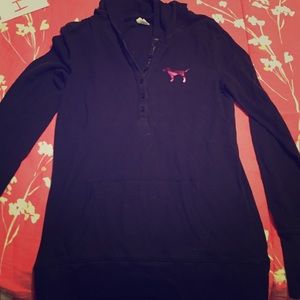 Hooded Love Pink tee shirt