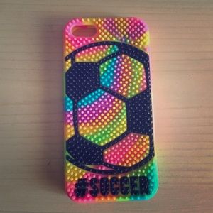 iPhone 5c  Colorful Soccer Case
