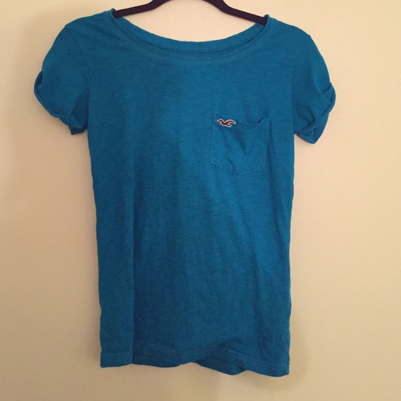 Blue Hollister Tee