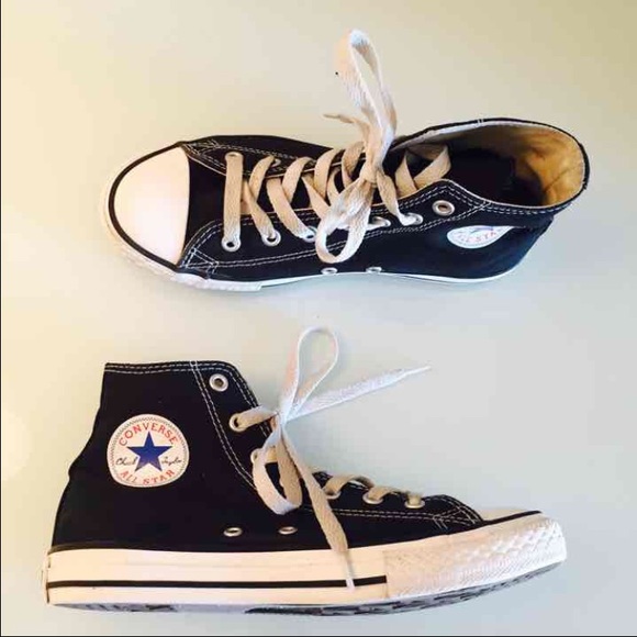 Converse Shoes - 💙Black Converse High Tops💙