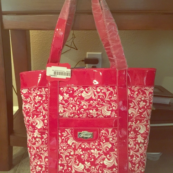Flaunt by Faith Nicole Red Tote Bag