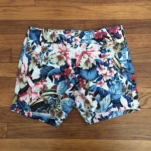 Floral JCrew Factory shorts