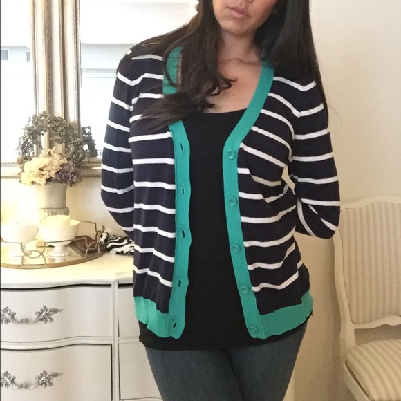 Forever 21 Striped cardigan - Picture 2 of 4