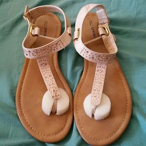 Beautiful gem stone sandals