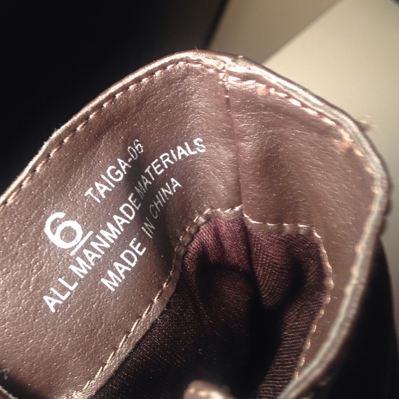 đ´Brown Leather Slouch Bootsđ´ DONATED! - Picture 3 of 4